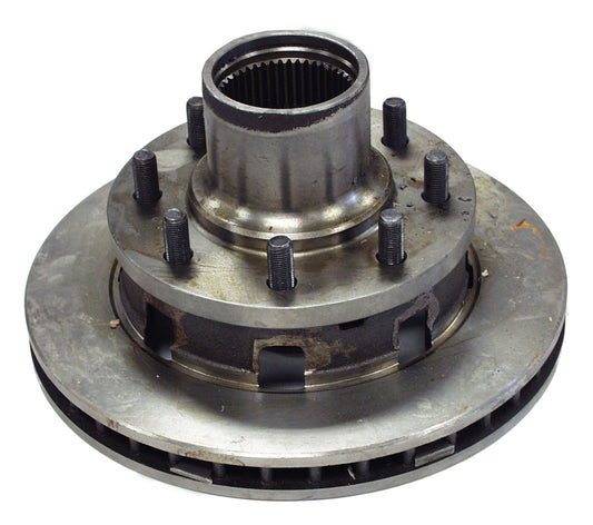 Vintage - Metal Unpainted Hub & Rotor Assembly - J5359275