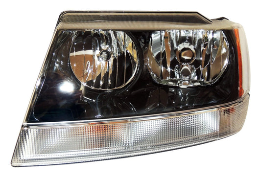 Crown Automotive - Plastic Black Headlight - 55155129AJ