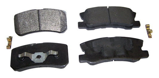 Crown Automotive - Semi-Metallic Gray Brake Pad Set - 68028671AA