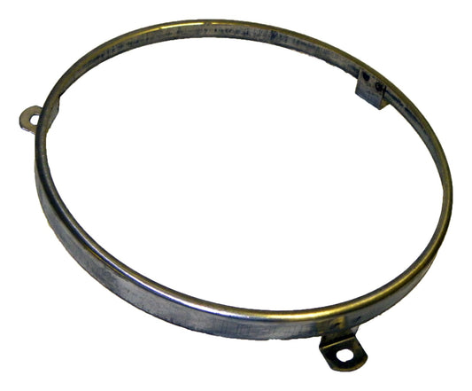 Vintage - Metal Chrome Headlight Retainer - J8128749