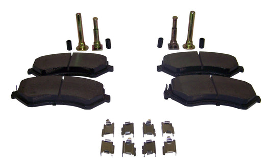 Crown Automotive - Metal Black Brake Pad Service Kit - 5066427MK