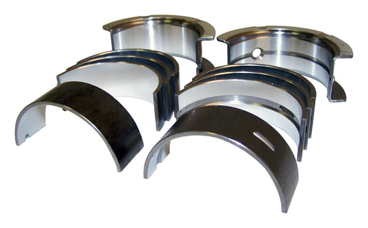 Crown Automotive - Metal Silver Crankshaft Main Bearing Set - 83507079K4