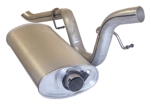 Crown Automotive - Metal Silver Muffler & Tailpipe - 52019241AC