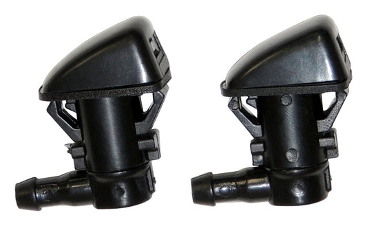 Crown Automotive - Plastic Black Windshield Washer Nozzle Set - 68260443K