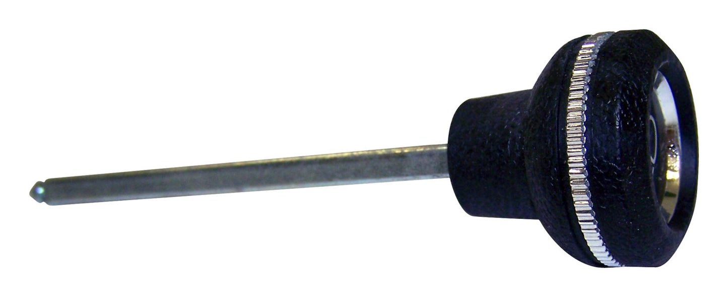 Vintage - Metal Black Headlight Switch Knob - J5457882