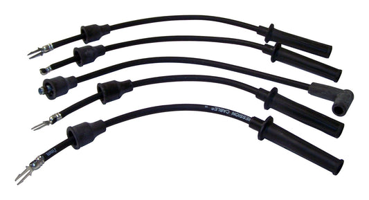 Crown Automotive - Metal Black Ignition Wire Set - 4637155