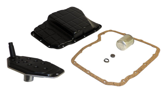 Crown Automotive - Steel Black Transmission Pan Kit - 68065923K