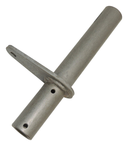 Vintage - Metal Silver Pedal Shaft - A495