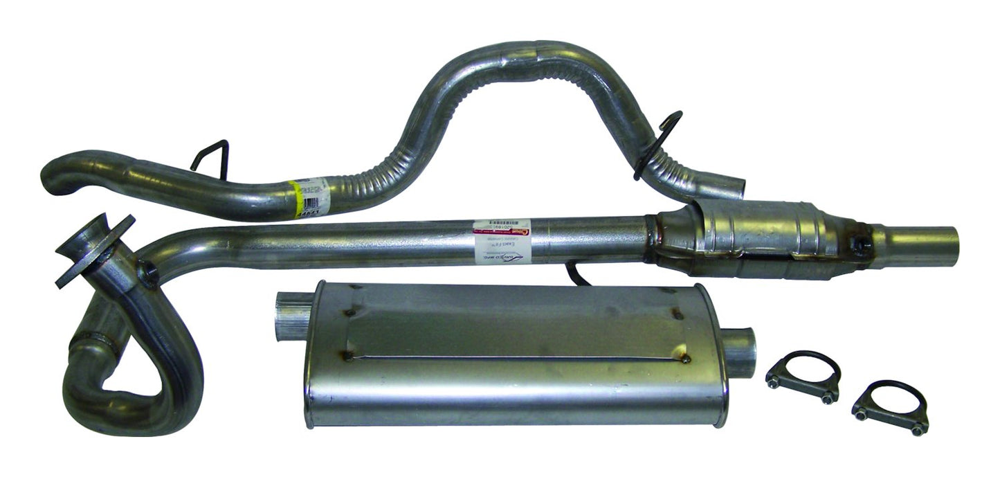 Crown Automotive - Metal Unpainted Exhaust Kit - 52018933K