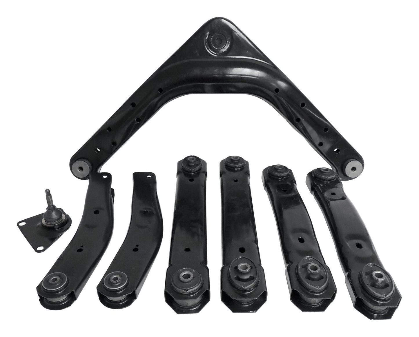 Crown Automotive - Steel Black Control Arm Kit - CAK2