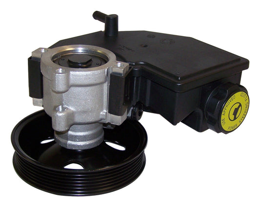 Crown Automotive - Metal Black Power Steering Pump - 5080551AC