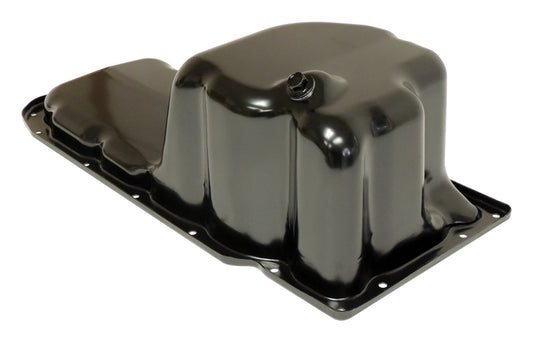 Crown Automotive - Steel Black Engine Oil Pan - 53021756AB