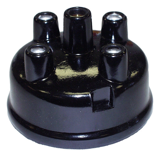 Vintage - Metal Black Distributor Cap - JA009307