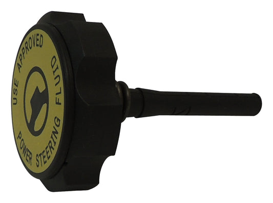 Crown Automotive - Metal Black Power Steering Reservoir Cap - 4897287AA