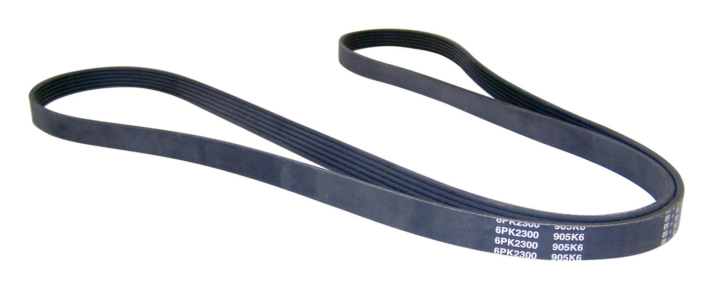 Vintage - Rubber Black Accessory Drive Belt - JK060905