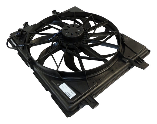 Crown Automotive - Steel Black Cooling Fan Module - 55037992AD
