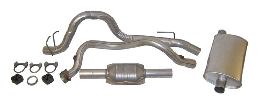 Crown Automotive - Metal Unpainted Exhaust Kit - 52018176K
