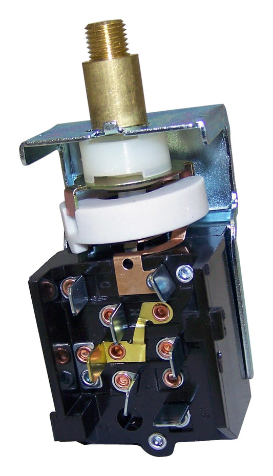 Vintage - Metal Black Headlight Switch - J5450558