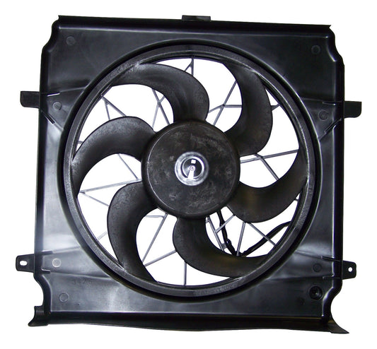 Crown Automotive - Plastic Black Cooling Fan Module - 55037692AB