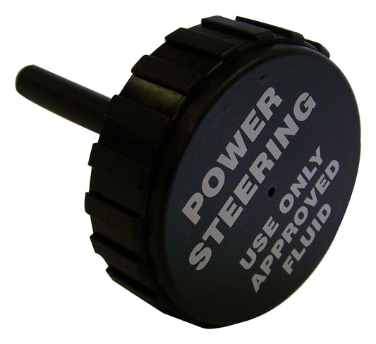 Crown Automotive - Metal Black Power Steering Reservoir Cap - 52003132