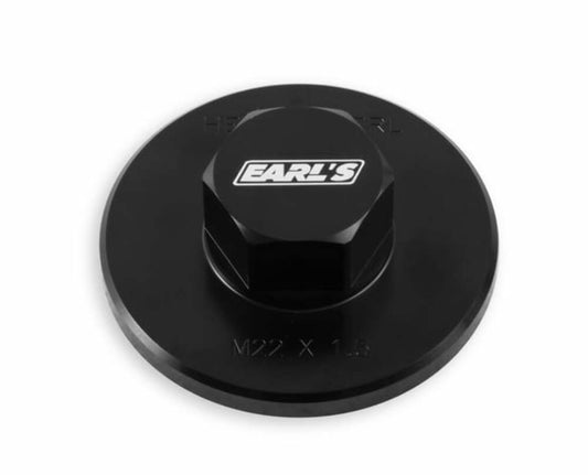 Earls Oil Filter Block-Off - Fits M22 x 1.5 Filters - HEMI0001ERL