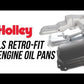 Holley 302-2 GM LS Retro-Fit Gen 1 F-Body Oil Pan- Additional Front Clearance