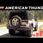 2007-2018 Jeep Wrangler JK Cat-back Exhaust System Flowmaster American Thunder 8