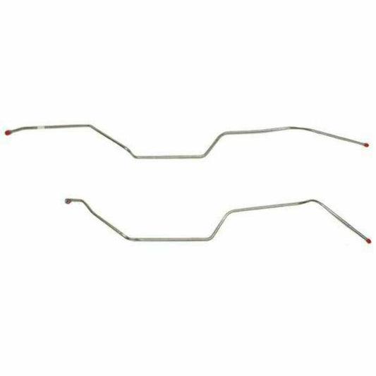 1968-70 AMC AMX 8cyl. Transmission Cooler Lines w/ Clamp-on Ends - JTC6701SS