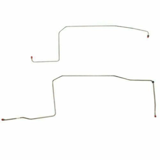 1970-71 AMC AMX Transmission Cooler Lines w/ Iron BW M11/M12 Stainless JTC7001SS
