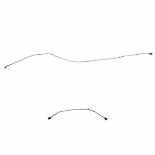 Fine Lines LRA6402SS - Rear Axle Line 8 Cylinder Engine Rear Brake Line for 1964-65 Ford Falcon