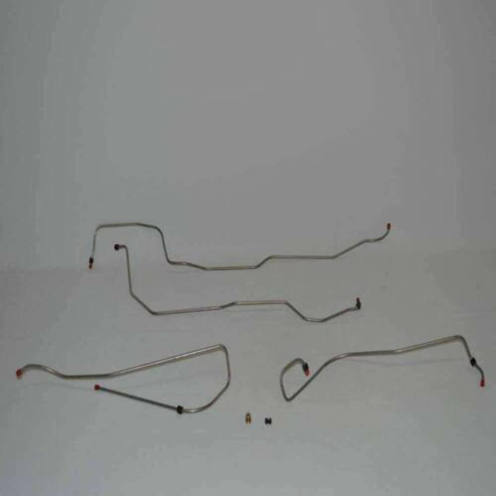 1966-70 Dodge Charger Transmission Cooler Lines w/ Auxiliary Cooler - RTC6605SS