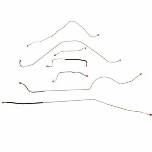 Brake Line Kit For 57 Ford Thunderbird Manual 7 Piece Stainless Fine Lines
