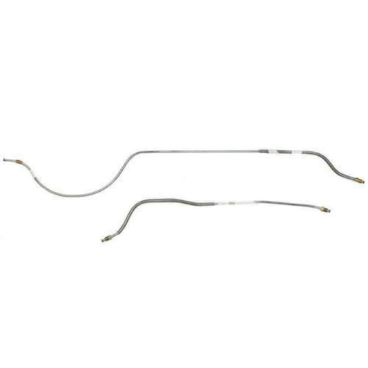 1955-56 Ford Thunderbird Rear Axle Brake Lines Stainless - SRA5501SS