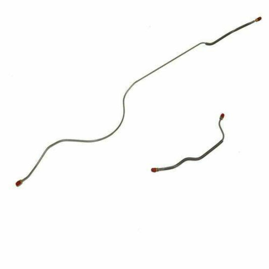 1957 Ford Thunderbird Rear Axle Brake Lines 2 Set Stainless - SRA5701SS