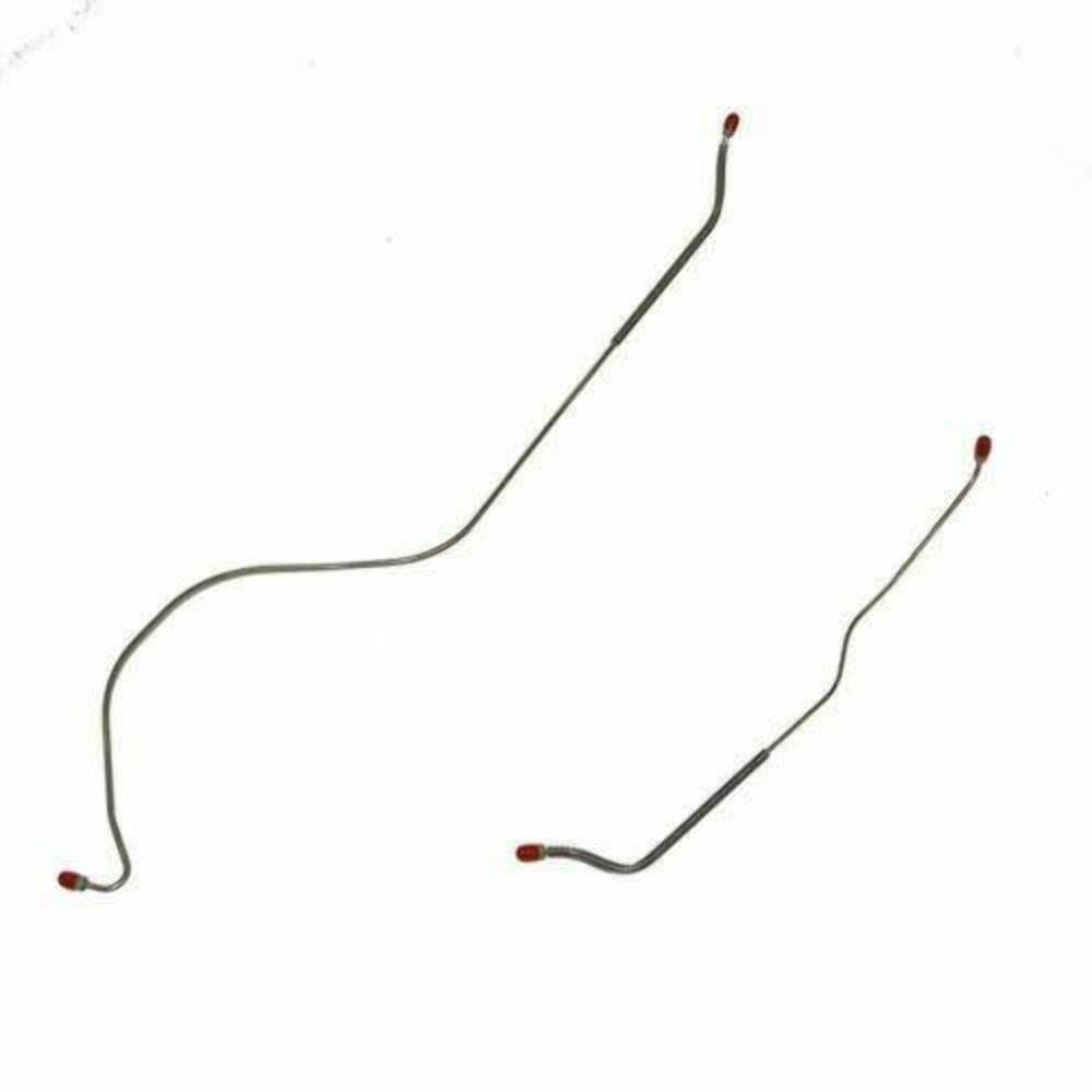 1961-62 Ford Thunderbird Rear Axle Brake Lines 2 Set Stainless - SRA6101SS