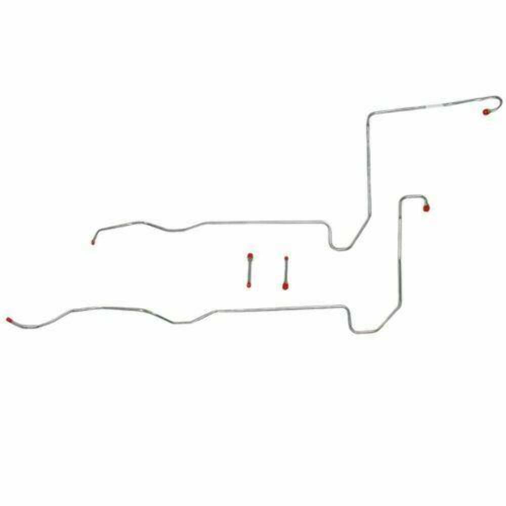 1962 Ford Thunderbird Transmission Cooler Lines w/ MX Transmission - STC6201SS