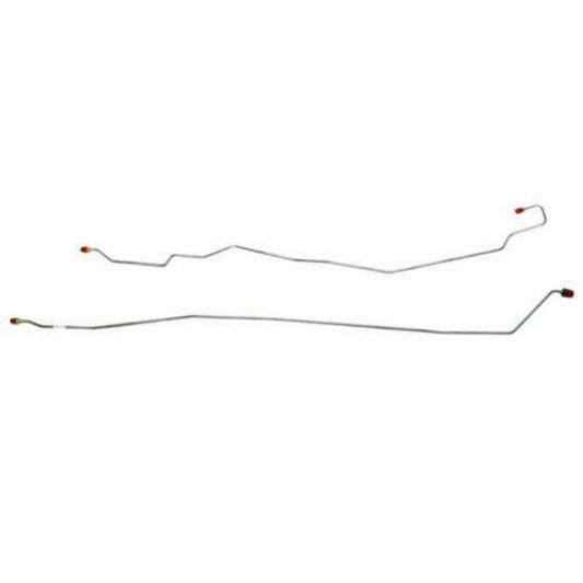 1973-74 Ford F-100 Intermediate Brake Line 2WD Short Bed Stainless - TIN7341SS