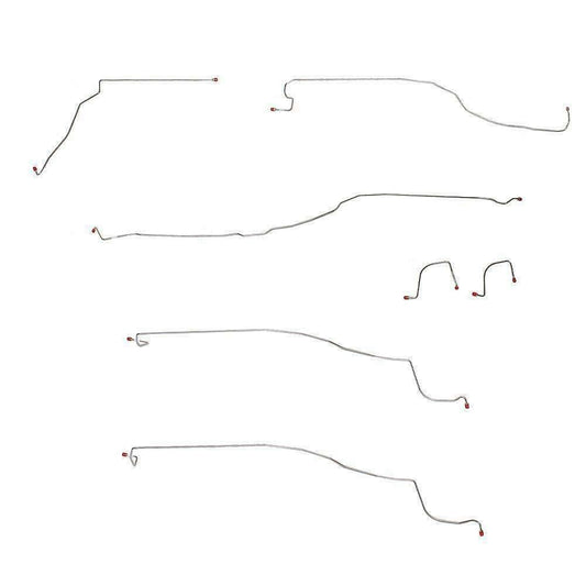 03-06 Chevrolet Suburban 1500 Front Brake Line Kit RWD No Traction Control