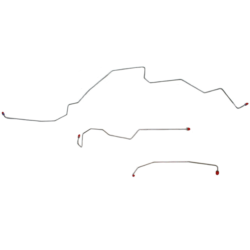 Ford Front Brake Line Kit; Fine Lines-TKT9941OM