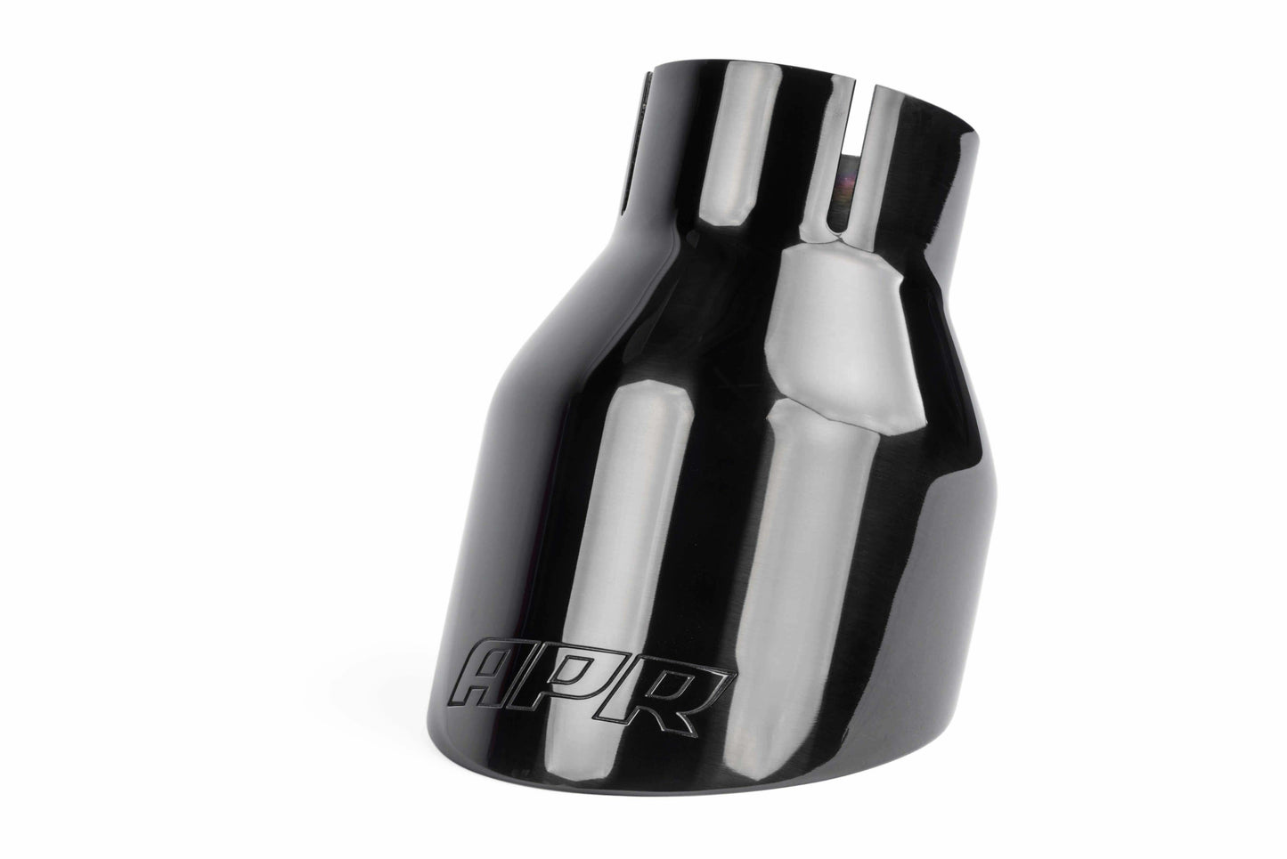 APR Double-Walled 4 Slash-Cut Tips (Polished Diamond Black) - Set of 2 -TPK0003