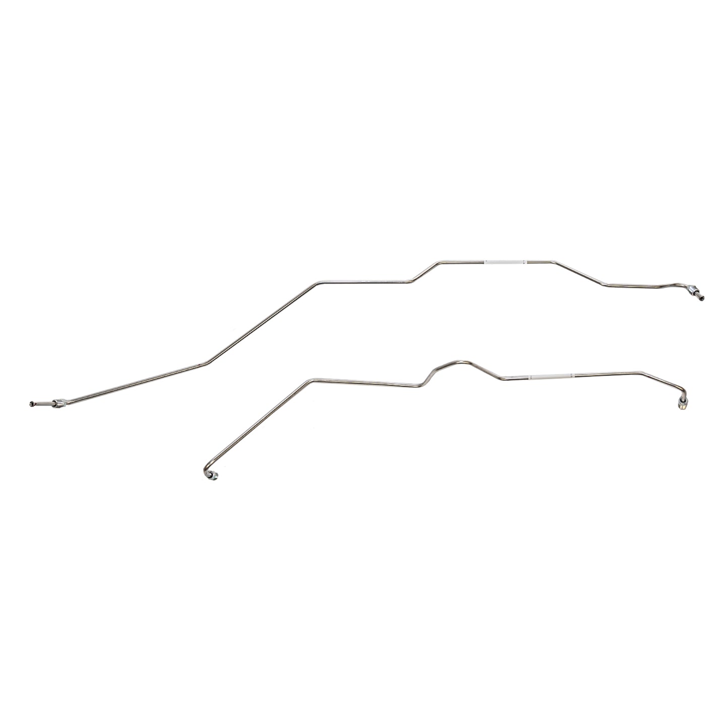 Chevy Rear Axle Brake Line Kit; Fine Lines-TRA0802SS