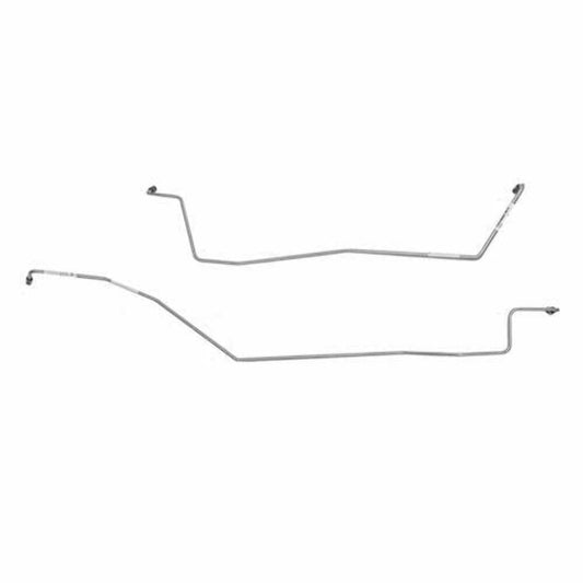 Fits 2014-18 GMC Sierra 1500, Rear Disc Brake Line w/ Traction Control TRA1401SS