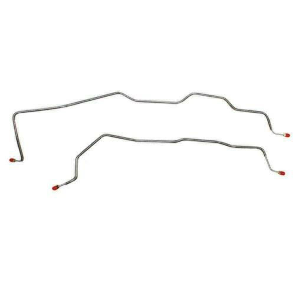 Fine Lines TRA8701SS - Rear Axle Lines For 81-88 C/K3500 89-91 R/V3500 No Anti-Lock Brakes