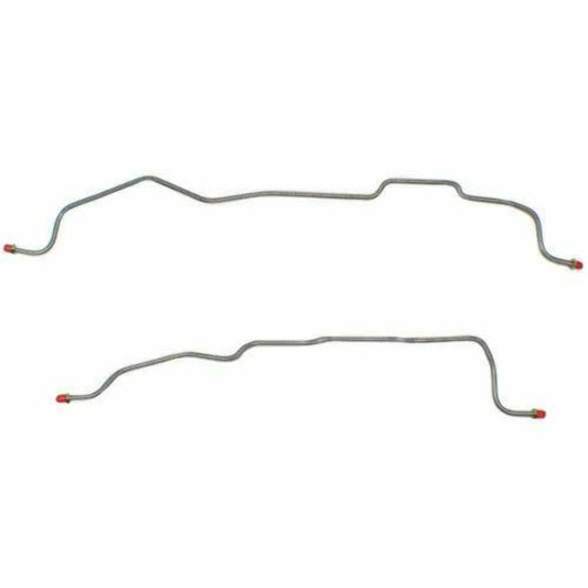 Rear Axle Lines For 89 Chevy 1/2 Ton 2WD Rear Axle Stainless - TRA8901SS