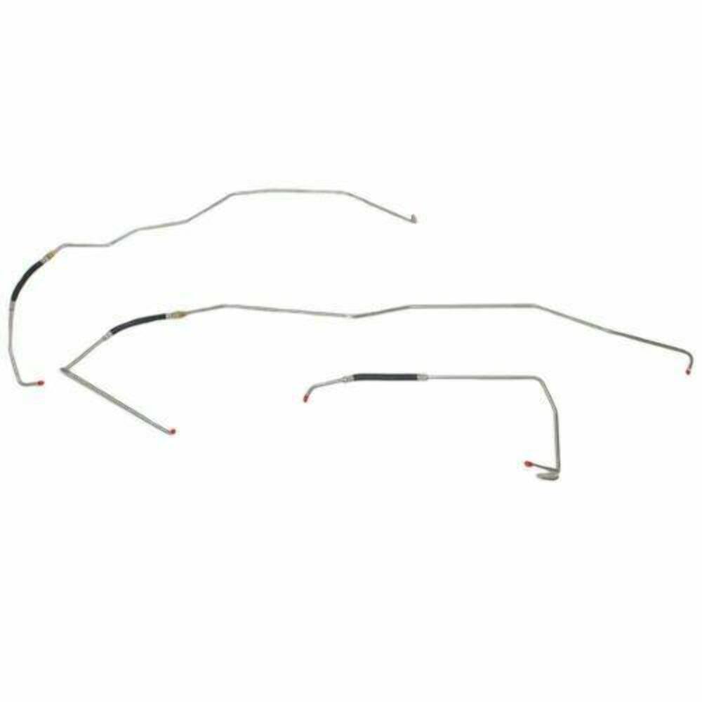 2002-06 Chevrolet Avalanche 2500 Transmission Cooler Lines Stainless - TTC0301SS