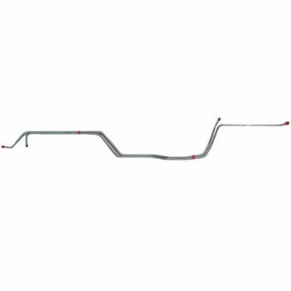 1987-91 Ford F-250 Transmission Cooler Lines 7.3 Diesel C6 Stainless - TTC8741SS