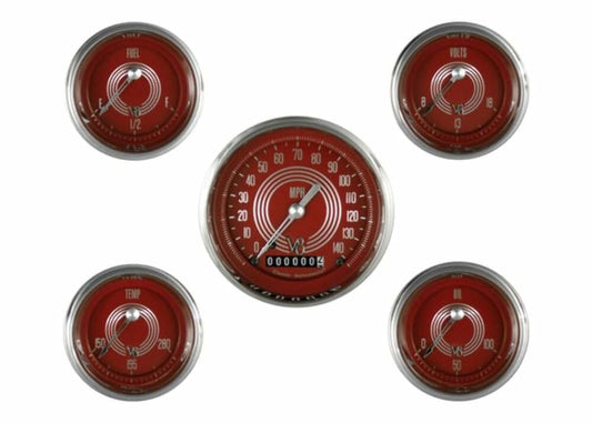 v8-red-steelie-five-gauge-set-v8rs00shc