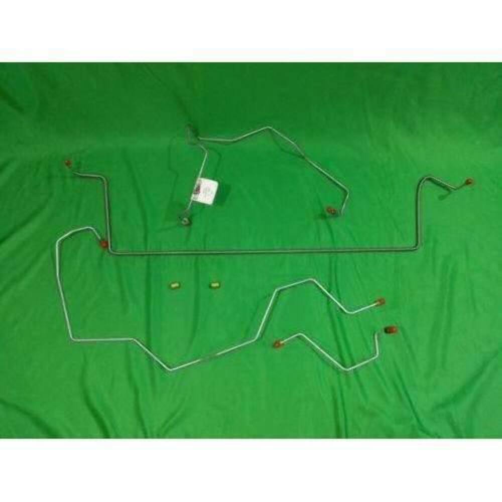 03-05 Jeep Liberty Front Brake Line Kit 4WD No ABS Stainless Steel