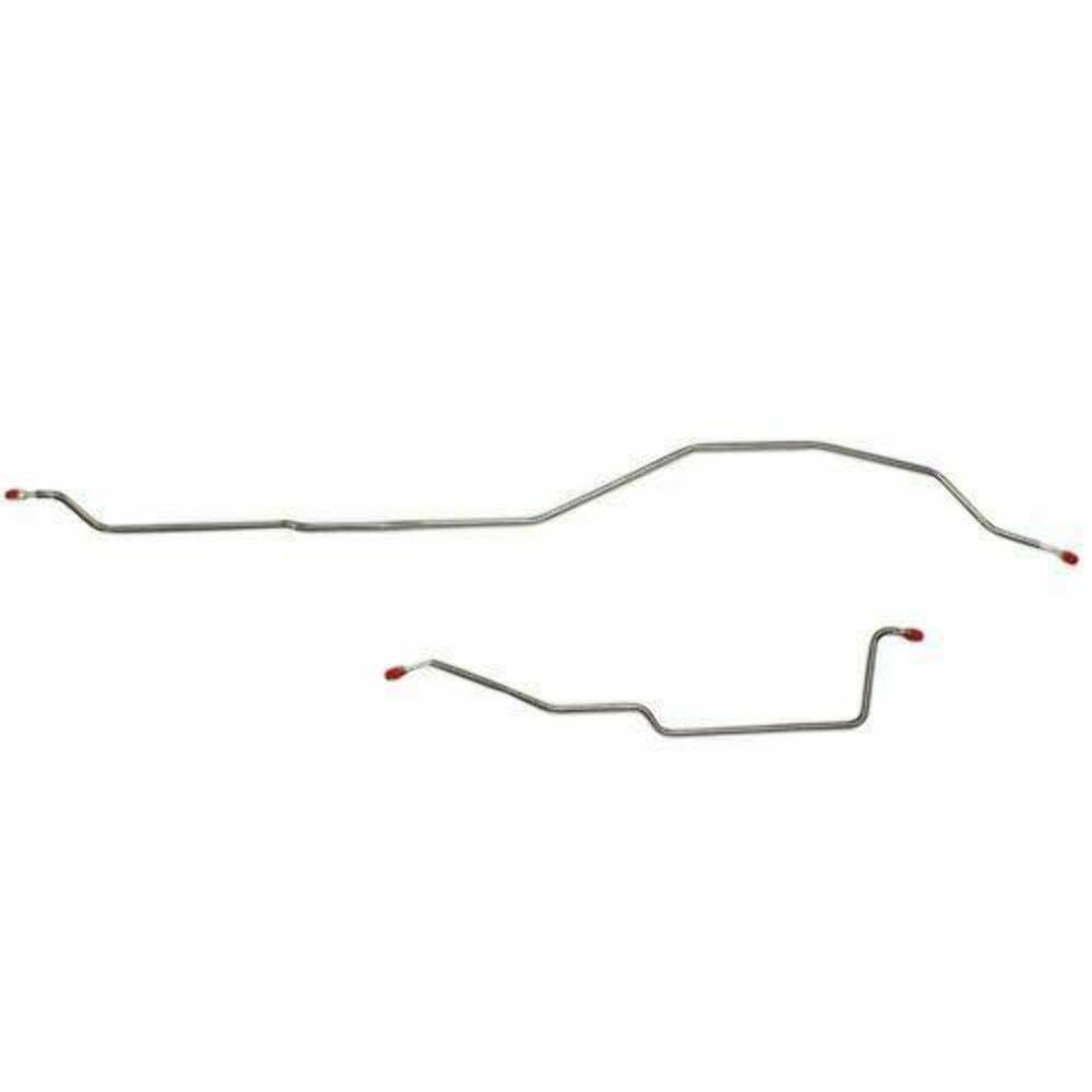 Rear Axle Brake Lines Stainless - WRA7801SS for 1978-79 Dodge D150 Rear Axle Lines