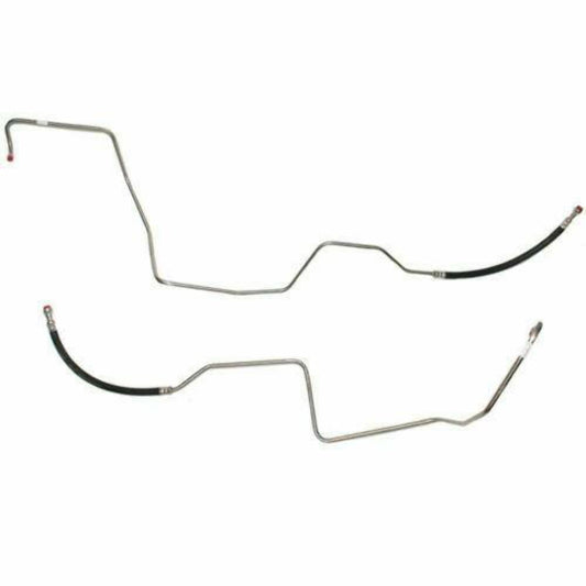 Transmission Cooler Lines For 93-95 Grand Cherokee V8 Stainless Fine Lines - WTC9531SS